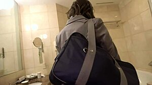 18-Year-Old Swimmer Shakes Huge Boobs in Raw Sex with No Condom - H-Cup Overflowing