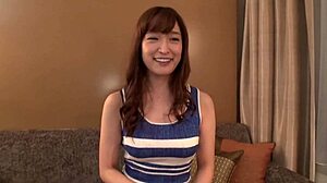 amazingly beautiful asian milf gives blowjob and gets cum facial in homemade video