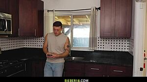 Ryer Owens strokes JC Hunt's big cock