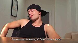 Pov bareback gay fuck with czech hunk needing cash?