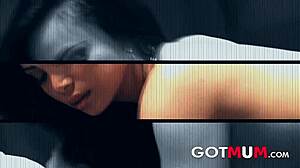 Asian MILF Mya Luanna Masturbates While Craving Her Step-Son's Cock and Cunilingus