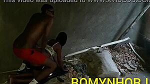 worker in rio de janeiro arrives at the site finds stepdaughter alone and works with her