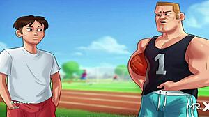 in summertime saga, i come and fuck that big ass in episode 3.9