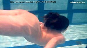 Ivetta Having Fun In Pool And Shower Underwater