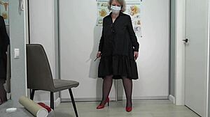 students dream about fucking that curvy milf teacher with her big ass and shaved pussy