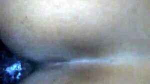 Retro blue film where the woman rides cock with her ass prominently featured.