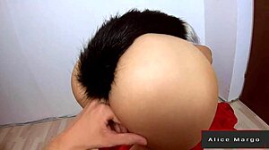 Beauty enjoys anal experience