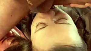 French Slut in Satin Dress Gets Intense Doggystyle Fucking