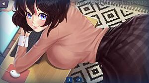Gamer Girl Thea Plays With Big Tits In Hentai Style