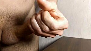 Moaning Loud, I’ll Fuck You on the Desk with Massive Cum