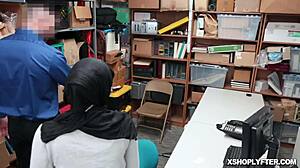 10 out of 10 Shoplyfter Muslim Ella Knox looks stunning with her natural features