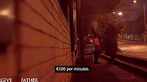 Public Pickup Face Fuck with Blonde Girl