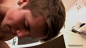 kelan carr and preston collaborate in the office setting