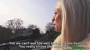 Chloe Lacourt gets picked up in public.