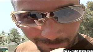 Two Busty Babes Ride Gigantic Cock in Bisexual Threesome with Tattoos and Piercings