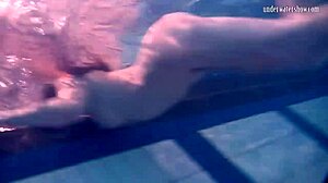 Ivetta Having Fun In Pool And Shower Underwater