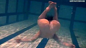 Ivetta Having Fun In Pool And Shower Underwater