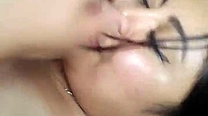 Wife descriptively begs to be fucked hard in intimate moments