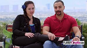 Wow, Swinger Wives Expose Their Big Titties and Give Blowjobs in the Backyard!