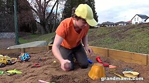 60YO Hairy Cougar Slams Hard with 20YO Stud!