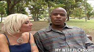 Wife Humiliates Old Husband With Big Black Cock Mistress Domination