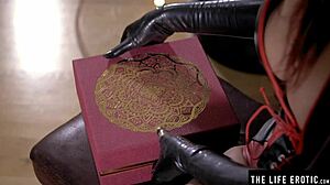 Kinky Asian Beauty Masturbates with Love Balls