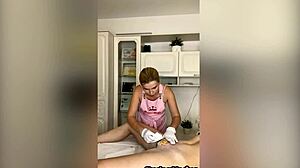 sugarnadya depilates her hairy pussy for the first time, it's so messy ahh