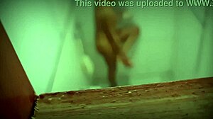 my friend from cordoba argentina visits, i secretly record her nude fun