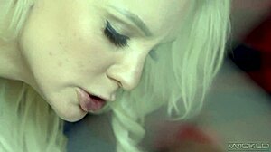 i watched captain marvel lick big tits in interracial lesbian parody, making her squirt hard