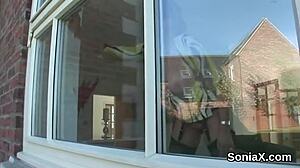 Sonia's Unfaithful Display of Wet Large Tits