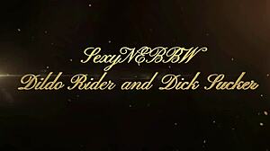 Is This Sexy BBW A Dildo Rider Or Dick Sucker?