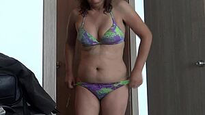 My old latina wife gets fucked