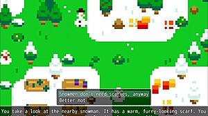 I love being covered in hot cum for Christmas, Poppy from LoL.