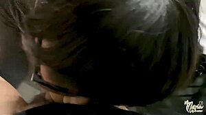 Surprising neighbor with oral and cumshot