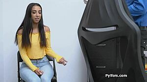 Sexy Indian American Thief Busted And Fucked