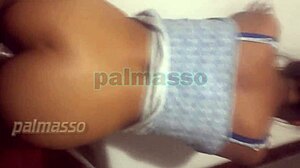 Prostitute endures intense anal creampie.