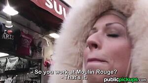 Chloe Lacourt gets picked up in public.