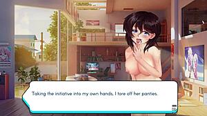 Gamer Girl Thea Plays With Big Tits In Hentai Style