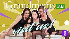 60YO Hairy Cougar Slams Hard with 20YO Stud!