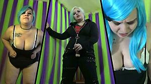 i am kyra hellfire in this femdom compilation, dominating with financial control and cuckold lesbian scenes.