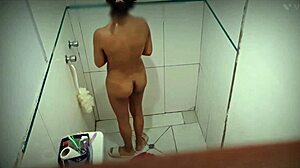 my friend from cordoba argentina visits, i secretly record her nude fun