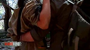 Watch Spanish star Susi Gala get pounded hard in the woods