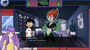 danny phantom chats with spectra in amity park redux