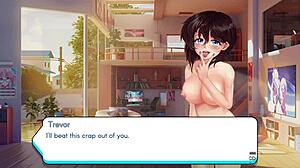 Gamer Girl Thea Plays With Big Tits In Hentai Style