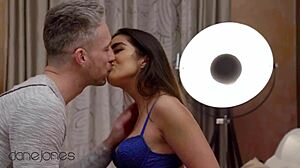 Intense cowgirl with shy Pakistani Aaeysha