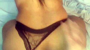 Colombian teen's ass gaped by monster cock