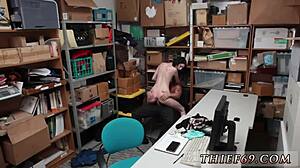 police officer fucks petite brazilian teen suspect caught in hardcore scene with emo girl.