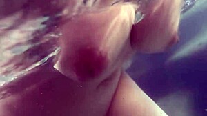 Hey, watch this cute Asian babe fall for steamy hot spring sex!