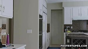 Stepmom and stepdaughter fuck skinny young foster girl aria skye and misha mynx