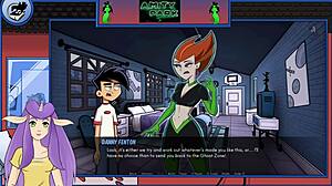 danny phantom chats with spectra in amity park redux